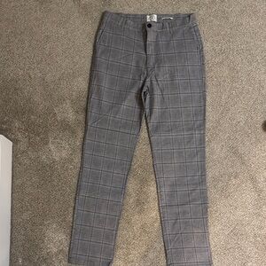 Ben Sherman Checkered Slim Fit Trousers